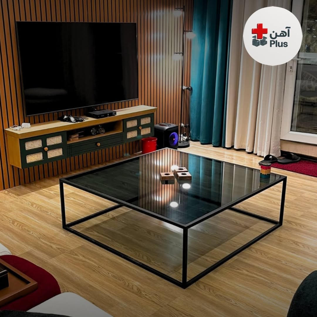 میز جلو مبلی Smoked Glass